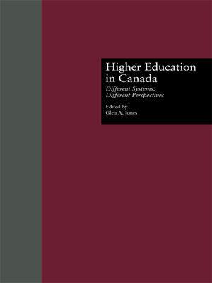 cover image of Higher Education in Canada